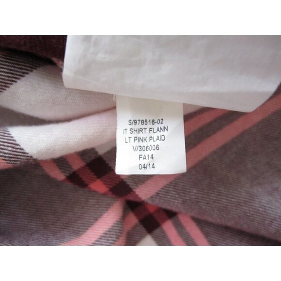 Women Old Navy Flannel Plaid Front Button Long Sleeve Shirt Size XXL (WB120) - Picture 9 of 9